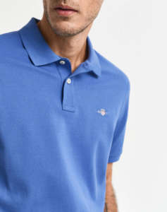 GANT ΜΠΛΟΥΖΑ ΚΜ REG SHIELD SS PIQUE POLO