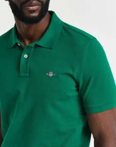 GANT ΜΠΛΟΥΖΑ ΚΜ REG SHIELD SS PIQUE POLO