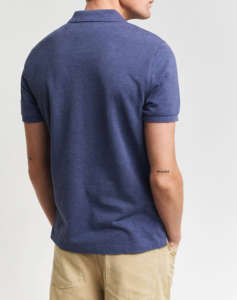GANT ΜΠΛΟΥΖΑ ΚΜ REG SHIELD SS PIQUE POLO