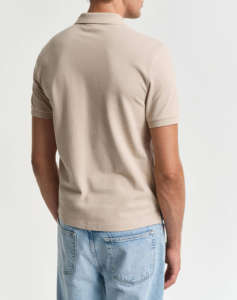 GANT ΜΠΛΟΥΖΑ ΚΜ REG SHIELD SS PIQUE POLO