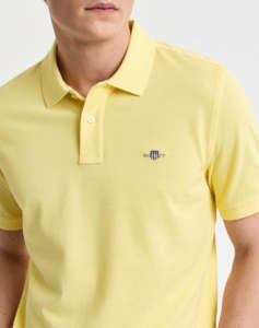 GANT ΜΠΛΟΥΖΑ ΚΜ REG SHIELD SS PIQUE POLO