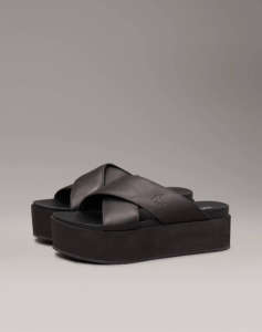 CALVIN KLEIN JEANS FLATFORM CROSS MG UC