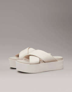 CALVIN KLEIN JEANS FLATFORM CROSS MG UC