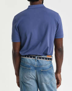 GANT ΜΠΛΟΥΖΑ ΚΜ REG CONTRAST PIQUE SS POLO