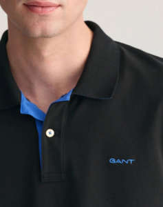 GANT ΜΠΛΟΥΖΑ ΚΜ REG CONTRAST PIQUE SS POLO