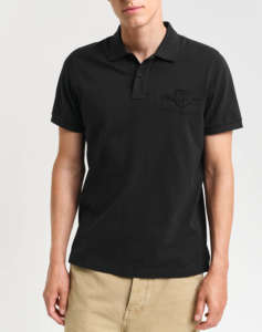 GANT ΜΠΛΟΥΖΑ ΚΜ REG TONAL SHIELD SS POLO