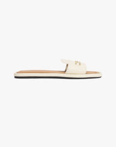 TOMMY HILFIGER LEATHER HORSEBIT MULE