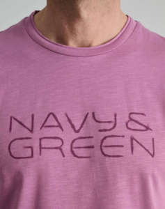 NAVY&GREEN ΜΠΛΟΥΖΑ ΛΑΙΜΟΚΟΨΗ