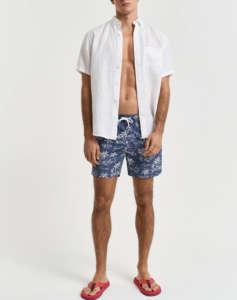 GANT ΜΑΓΙΩ ISLAND PRINT SWIM SHORTS