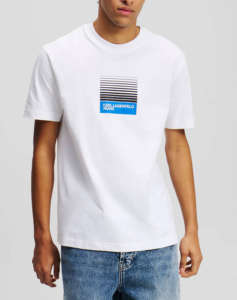 KARL LAGERFELD JEANS KLJ REG BOX FADE LOGO TEE
