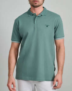 NAVY&GREEN ΜΠΛΟΥΖΑ ΠΟΛΟ