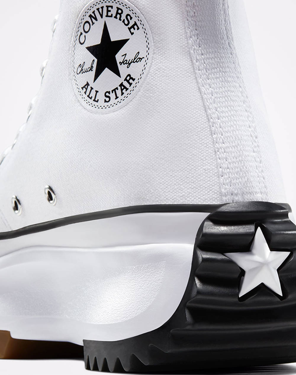 Converse Run Star Hike 166799C-102 White Γυναικεία παπούτσια Sneakers Politikos Shop Πολιτικός