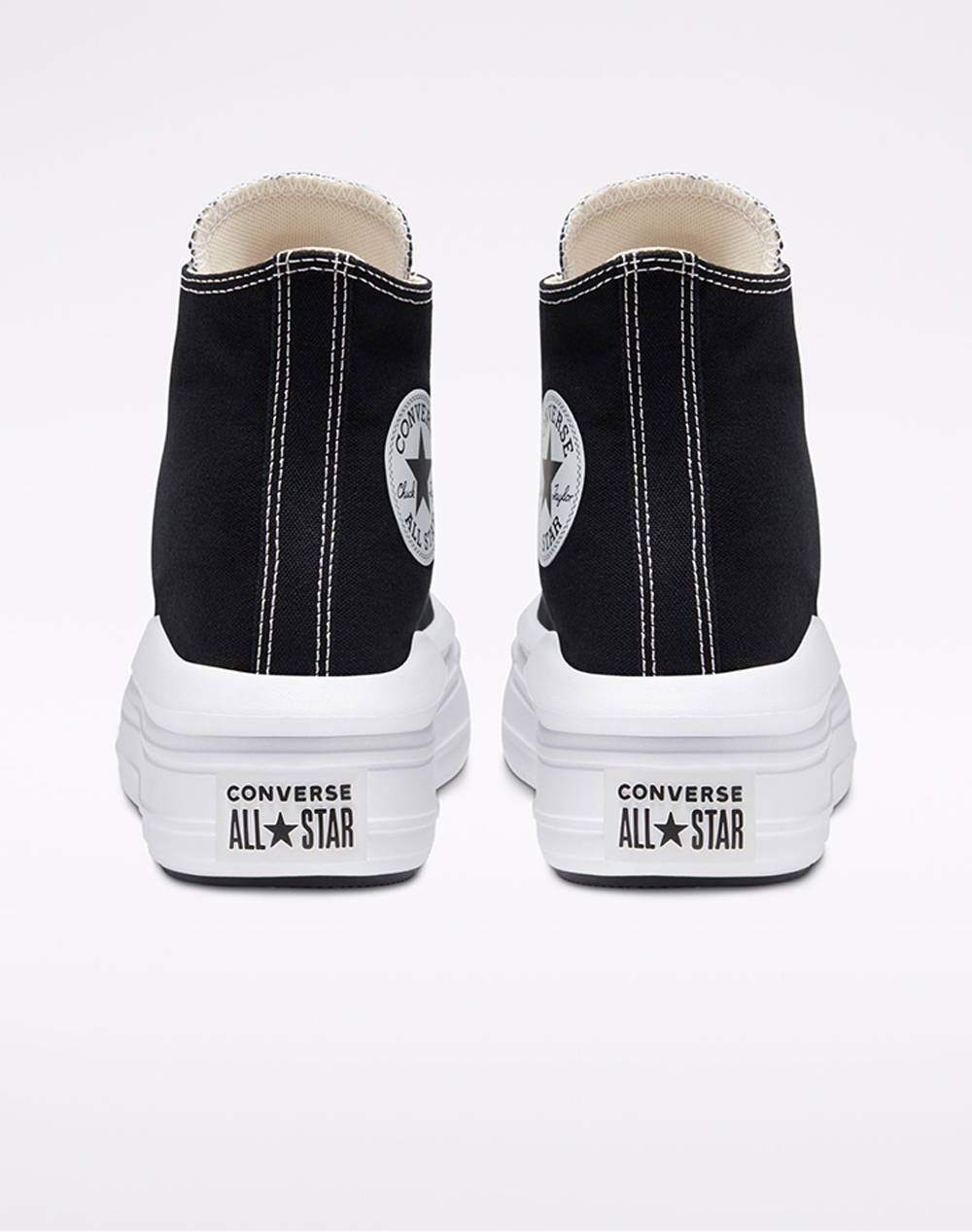 Converse Chuck Taylor All Star Move 568497C-001 Black Γυναικεία παπούτσια Sneakers Politikos Shop Πολιτικός