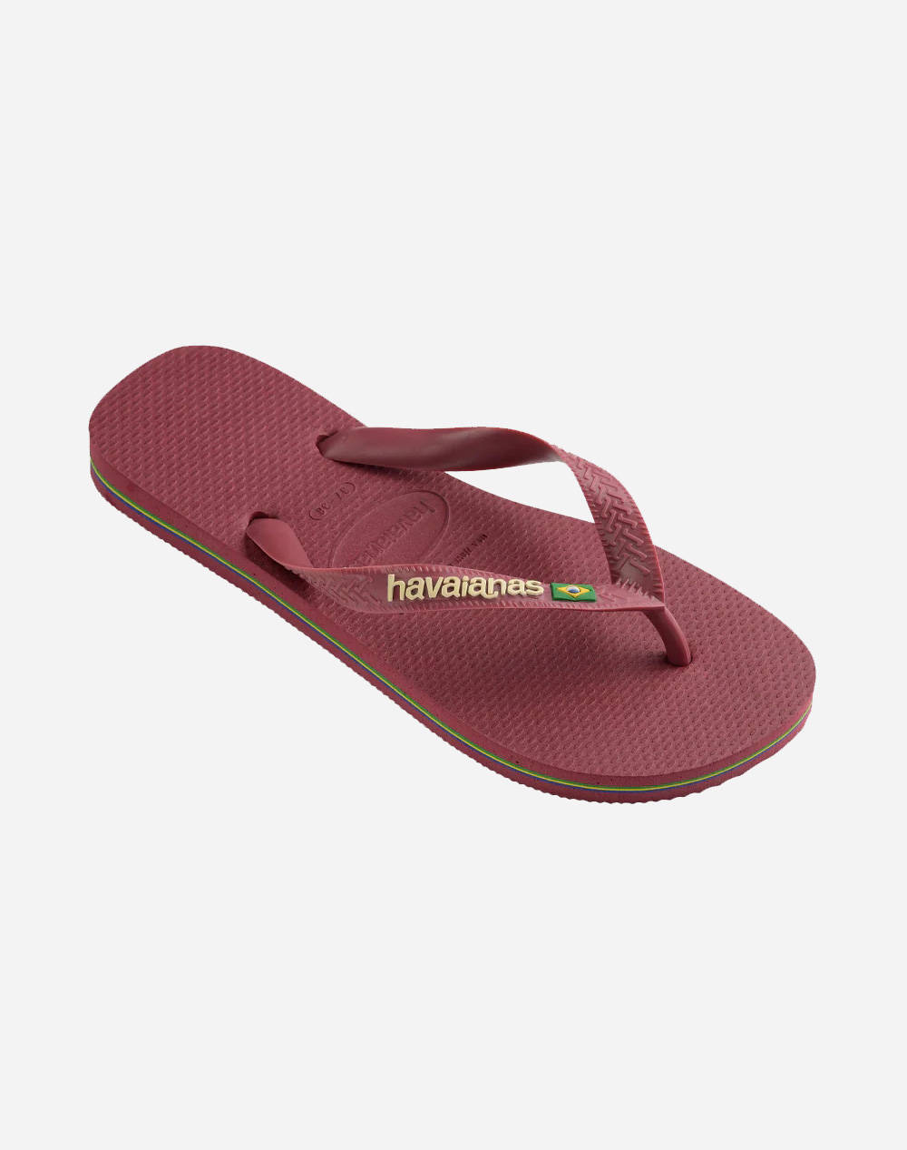 HAVAIANAS BRAZIL LOGO ΣΑΓΙΟΝΑΡΕΣ 4110850-9339 Bordeux φωτογραφία