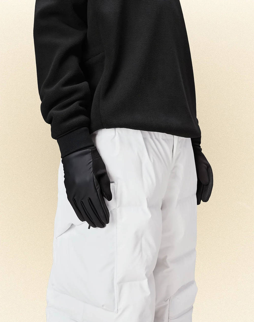 RAINS Gloves W1T1 16720-01 Black φωτογραφία