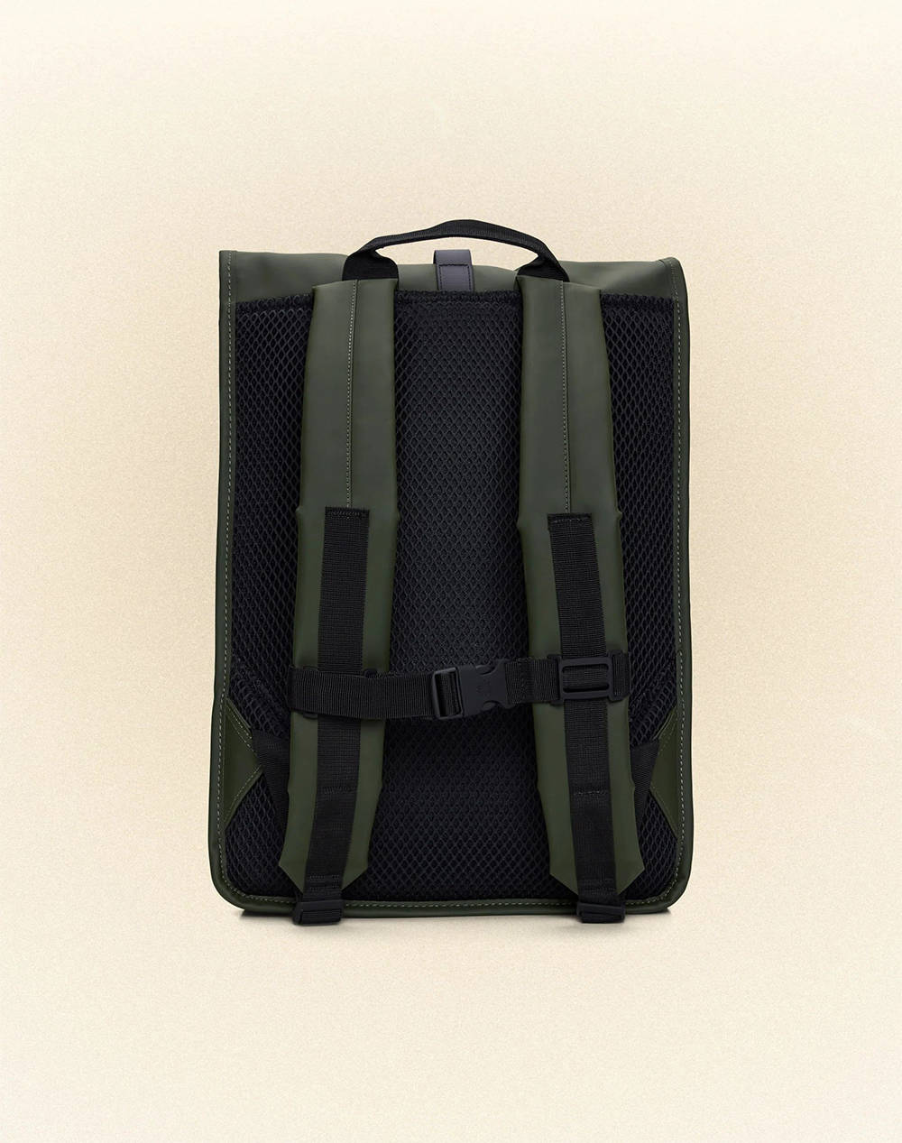 RAINS Rolltop Rucksack W3 (Διαστάσεις: 48 x 32 x 11 εκ.) 13320-03 Green φωτογραφία