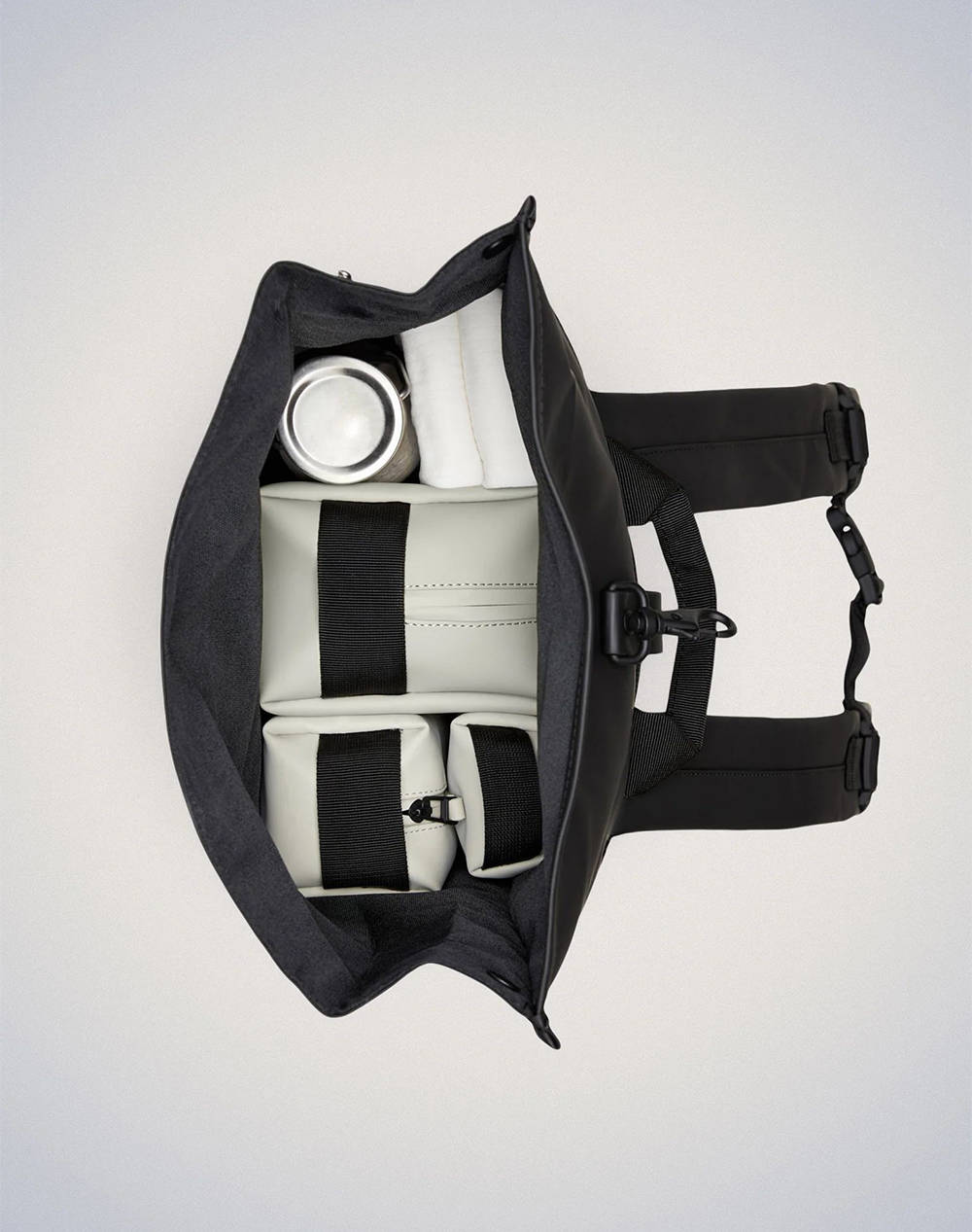 RAINS Rolltop Rucksack W3 (Διαστάσεις: 48 x 32 x 11 εκ.) 13320-47 NavyBlue φωτογραφία