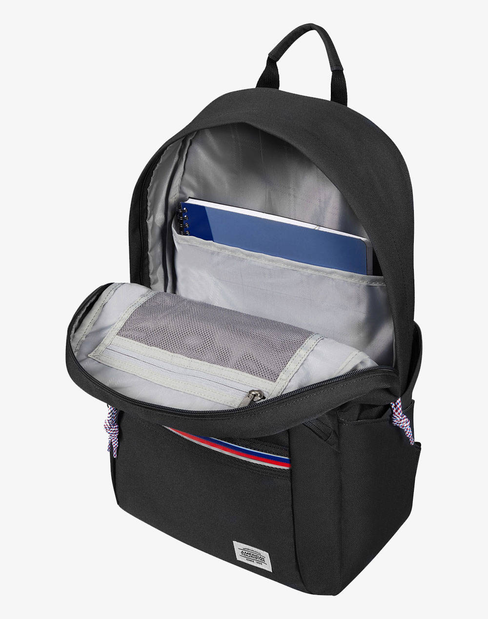 AMERICAN TOURISTER ΣΑΚΙΔΙΟ ΠΛΑΤΗΣ UPBEAT-LAPT BACKPACK ZIP 15.6" M (Διαστάσεις: 45 x 31 x 26 εκ) 143786SM-SM1041-SM1041 Black φωτογραφία