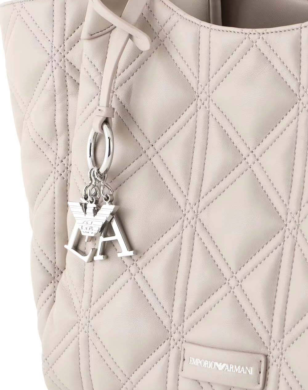 EMPORIO ARMANI WOMEN''S SHOPPING BAG (Διαστάσεις: 44 x 29 x 17 εκ) Y3D277YWL2E-U6208 Biege φωτογραφία