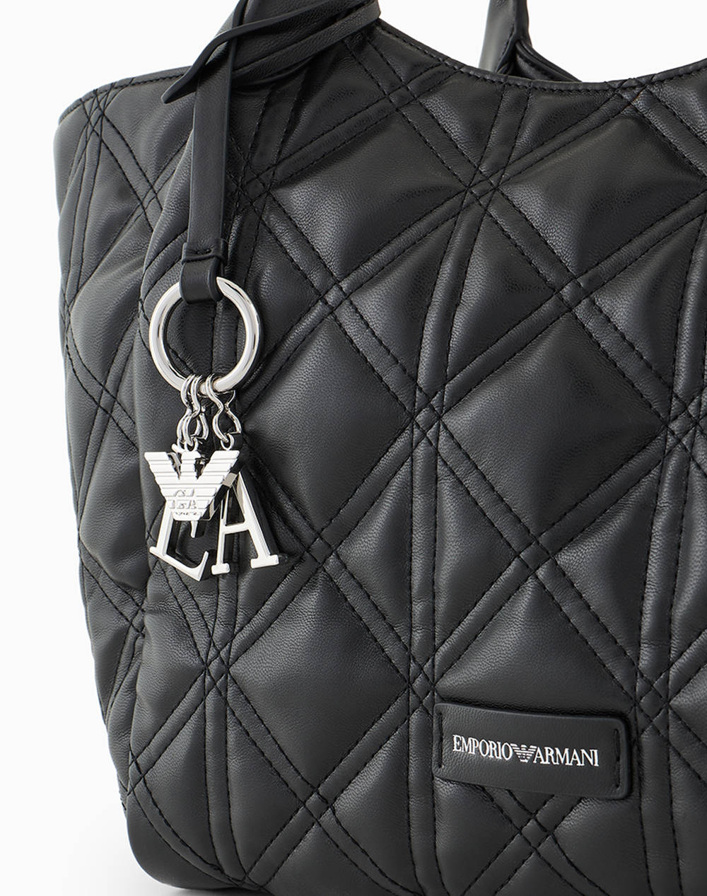 Emporio Armani Women&Apos S Shopping Bag (Διαστάσεις: 44 X 29 17 Εκ) Y3D277Ywl2E-80001 Black Γυναικεία αξεσουάρ τσάντες Politikos Shop Πολιτικός