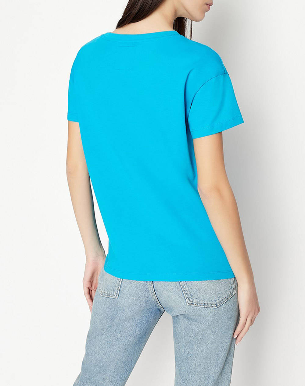 ARMANI EXCHANGE ARMANI EXCHANGE T-SHIRT . 8NYTCXYJG3Z-15BZ SkyBlue - 2
