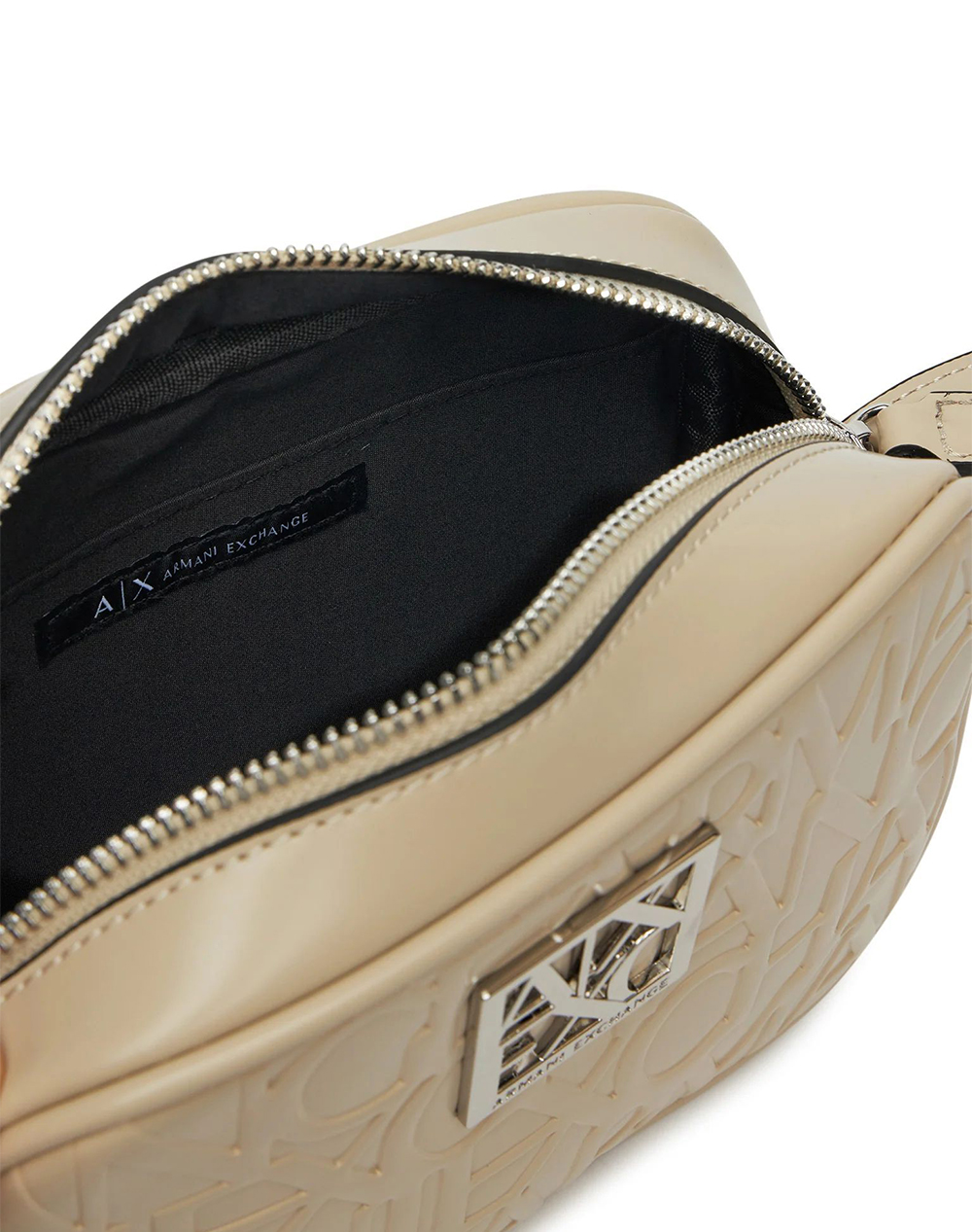 Armani Exchange Woman&Apos S Camera Case (Διαστάσεις: 19 X 14 6 Εκ) 942733Cc793-U1092 Biege Γυναικεία αξεσουάρ τσάντες Politikos Shop Πολιτικός