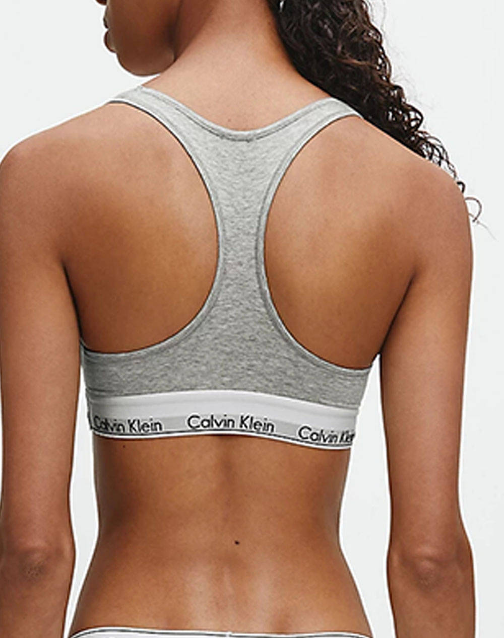 CALVIN KLEIN CALVIN KLEIN JEANS UNLINED BRALETTΕ 0000F3785E-020 Gray - 2