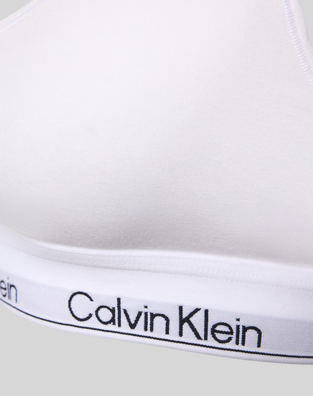 Calvin Klein Unlined Bralette Lv00Qf8493-100 White Γυναικεία εσώρουχα Σουτιεν Politikos Shop Πολιτικός