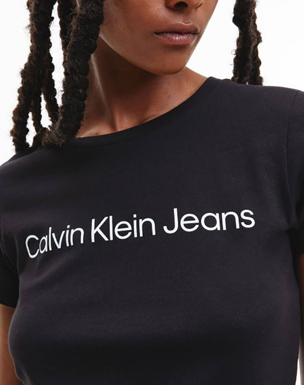 CALVIN KLEIN JEANS CORE INSTIT LOGO SLIM FIT TEE