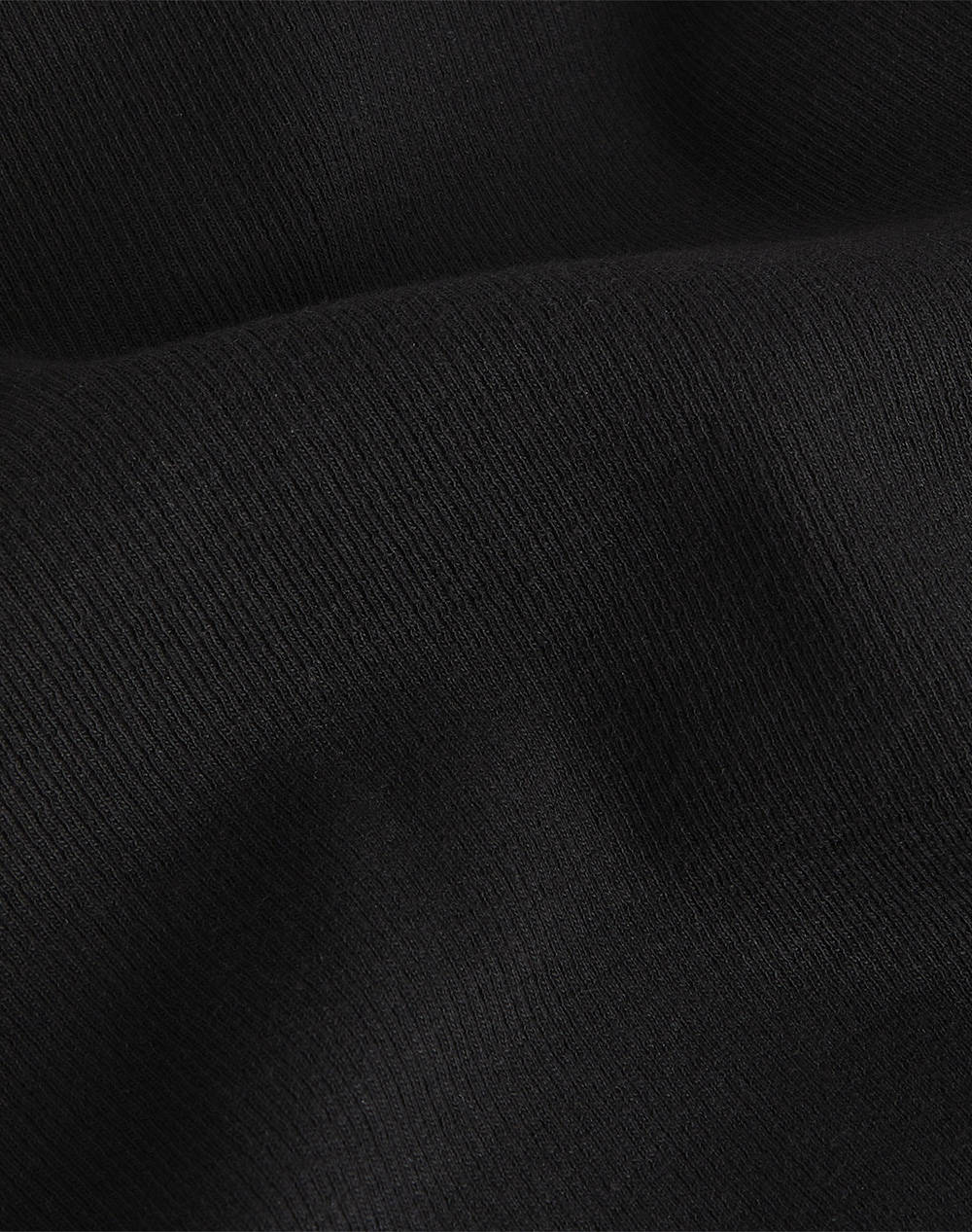 CALVIN KLEIN JEANS CK RIB CROPPED SLIM TEE J20J218337-BEH Black φωτογραφία