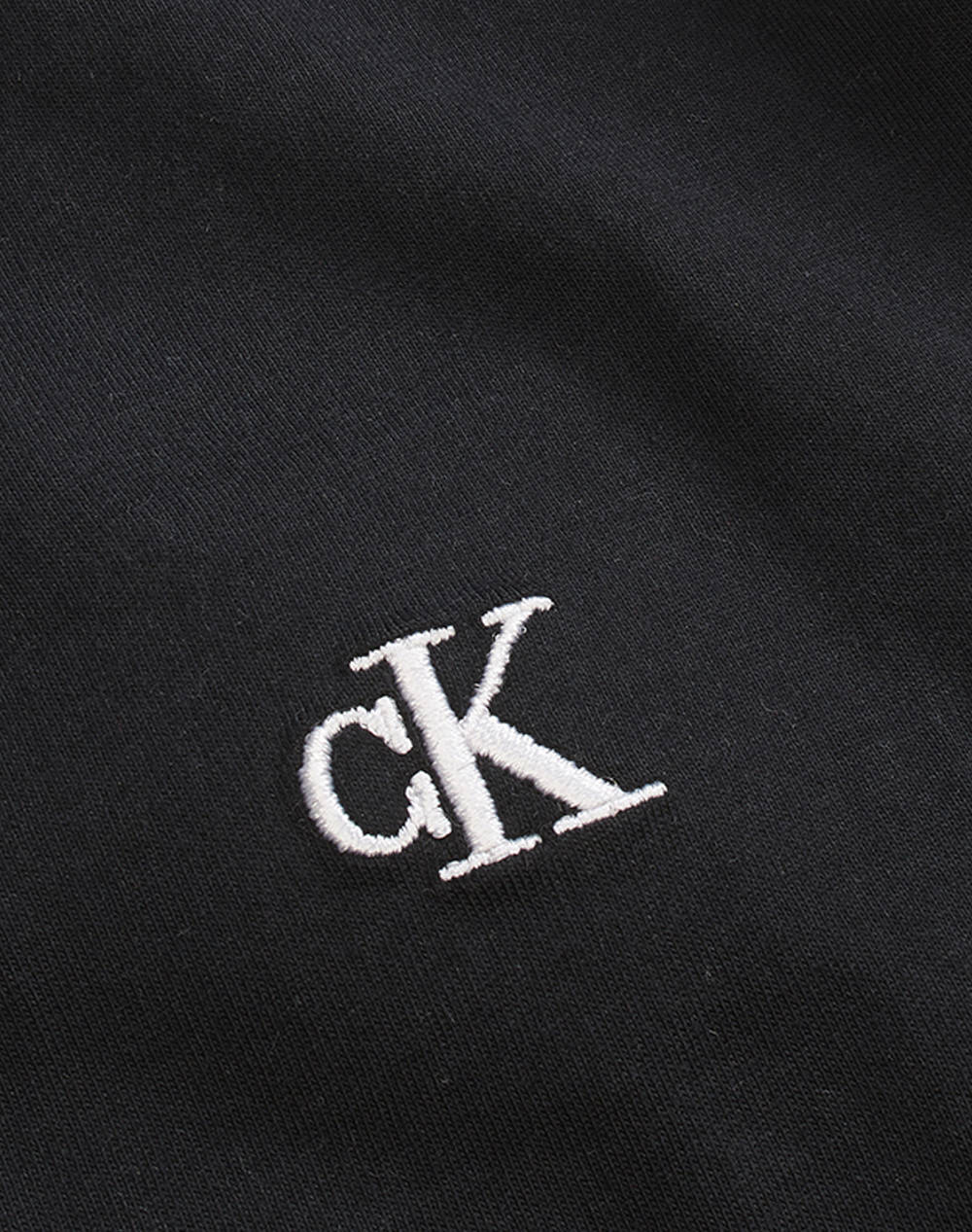 Calvin Klein Jeans Ck Embroidery Slim Tee J20J212883-Bae Black Γυναικεία ρούχα μπλούζες Τ-Shirt Politikos Shop Πολιτικός