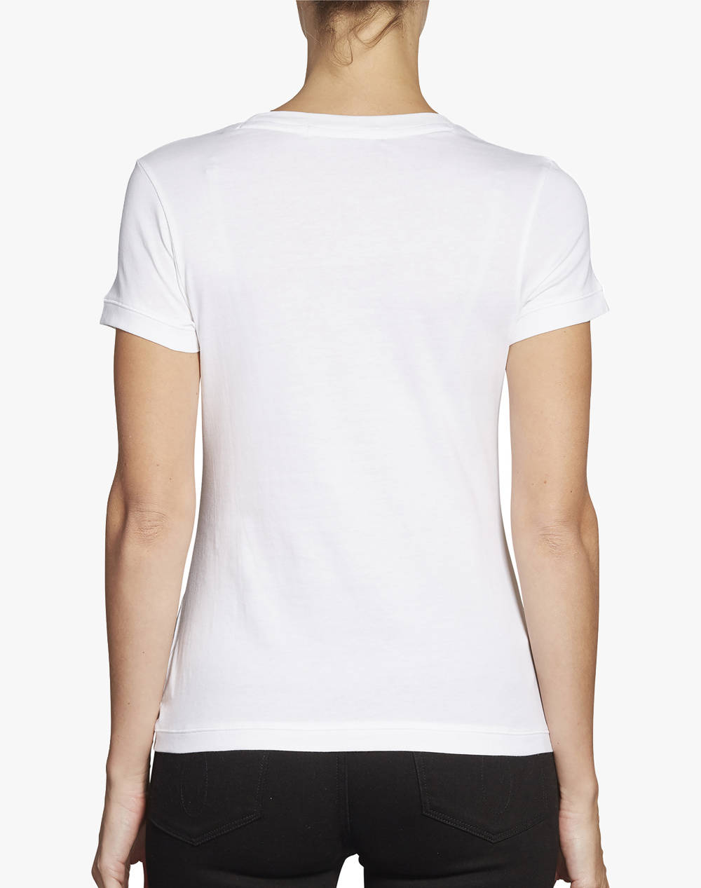CALVIN KLEIN JEANS CK EMBROIDERY SLIM TEE J20J212883-YAF White φωτογραφία
