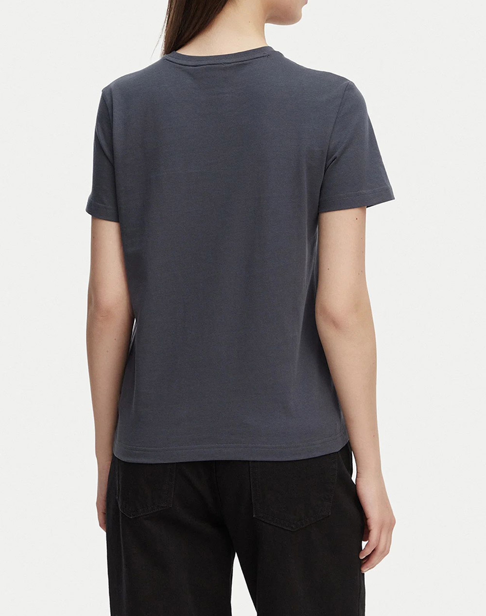 CALVIN KLEIN CALVIN KLEIN JEANS Archive Jersey Crew Tee EU LV047B224G-4XN DarkSlateGrey - 2