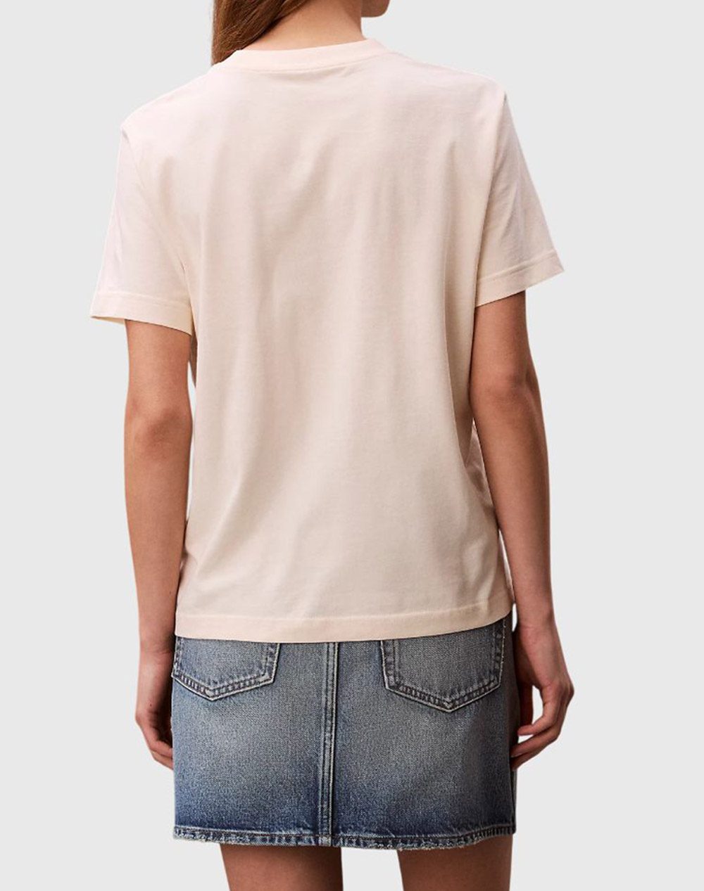 CALVIN KLEIN CALVIN KLEIN JEANS HR SS CLSSC MNLG CNC LV047B865G-F7J Cream - 2