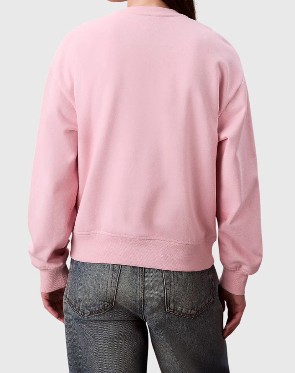 CALVIN KLEIN CALVIN KLEIN JEANS LS MONOLOGO FRENCH TERRY RLXD CN LV047B234G-TE0 Pink - 2