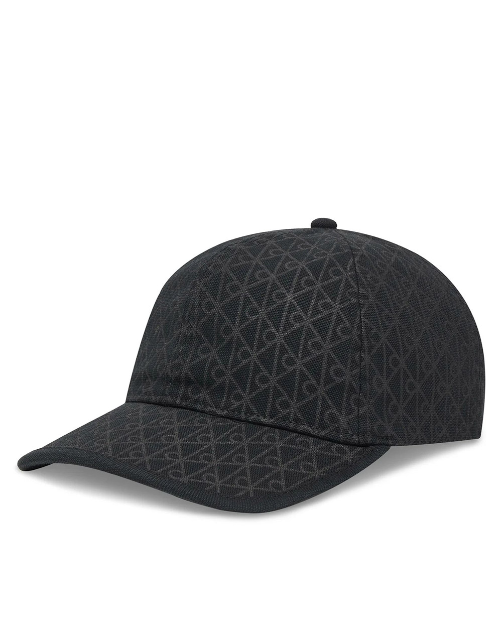 CALVIN KLEIN CALVIN KLEIN JEANS EMBLEM PRINT w LEATHER PATCH CAP LV04F5036G-UB1 Black