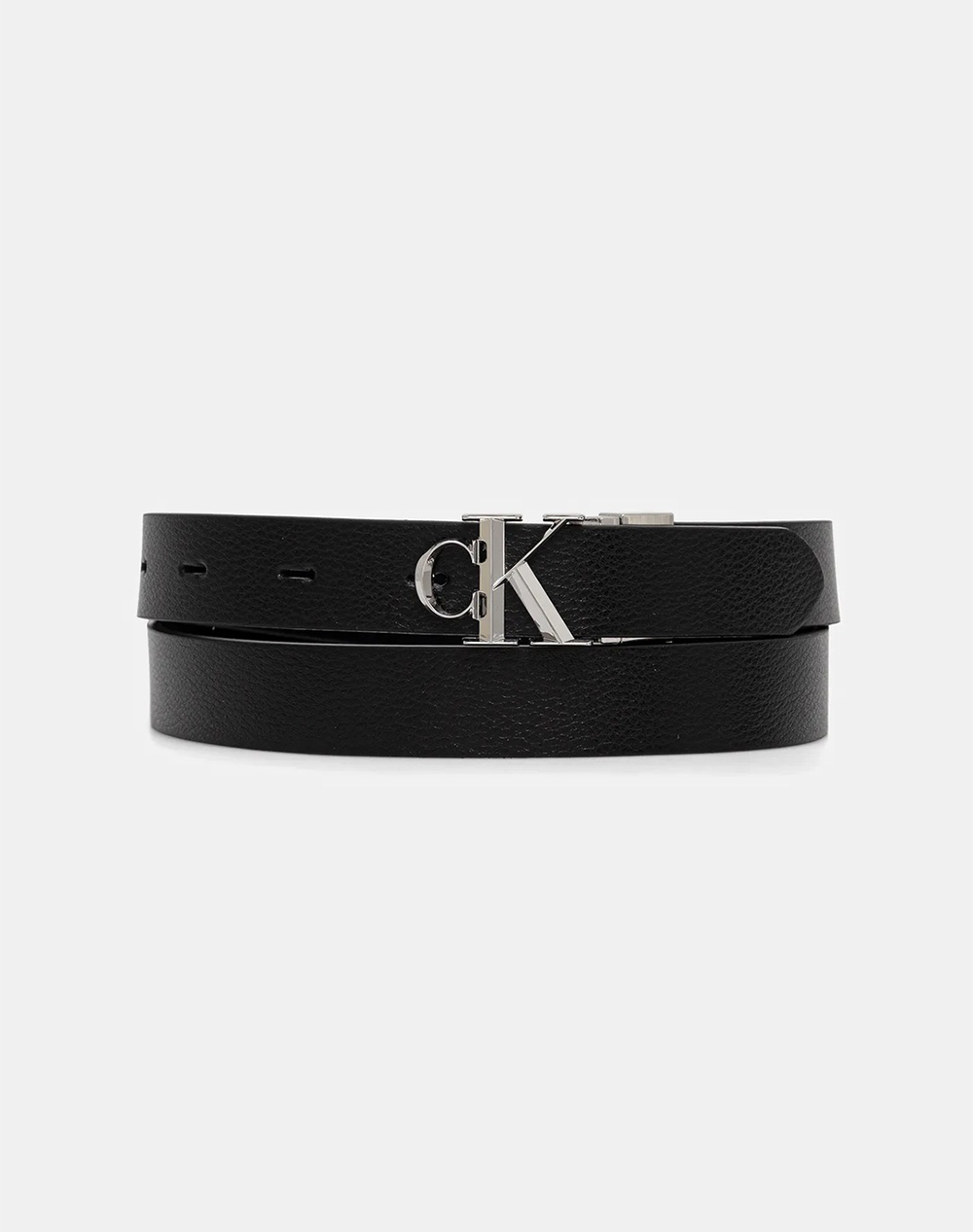 CALVIN KLEIN FACTED CK BUCKLE 25MM RE ADJ M LV04F7044G-UB1 JetBlack