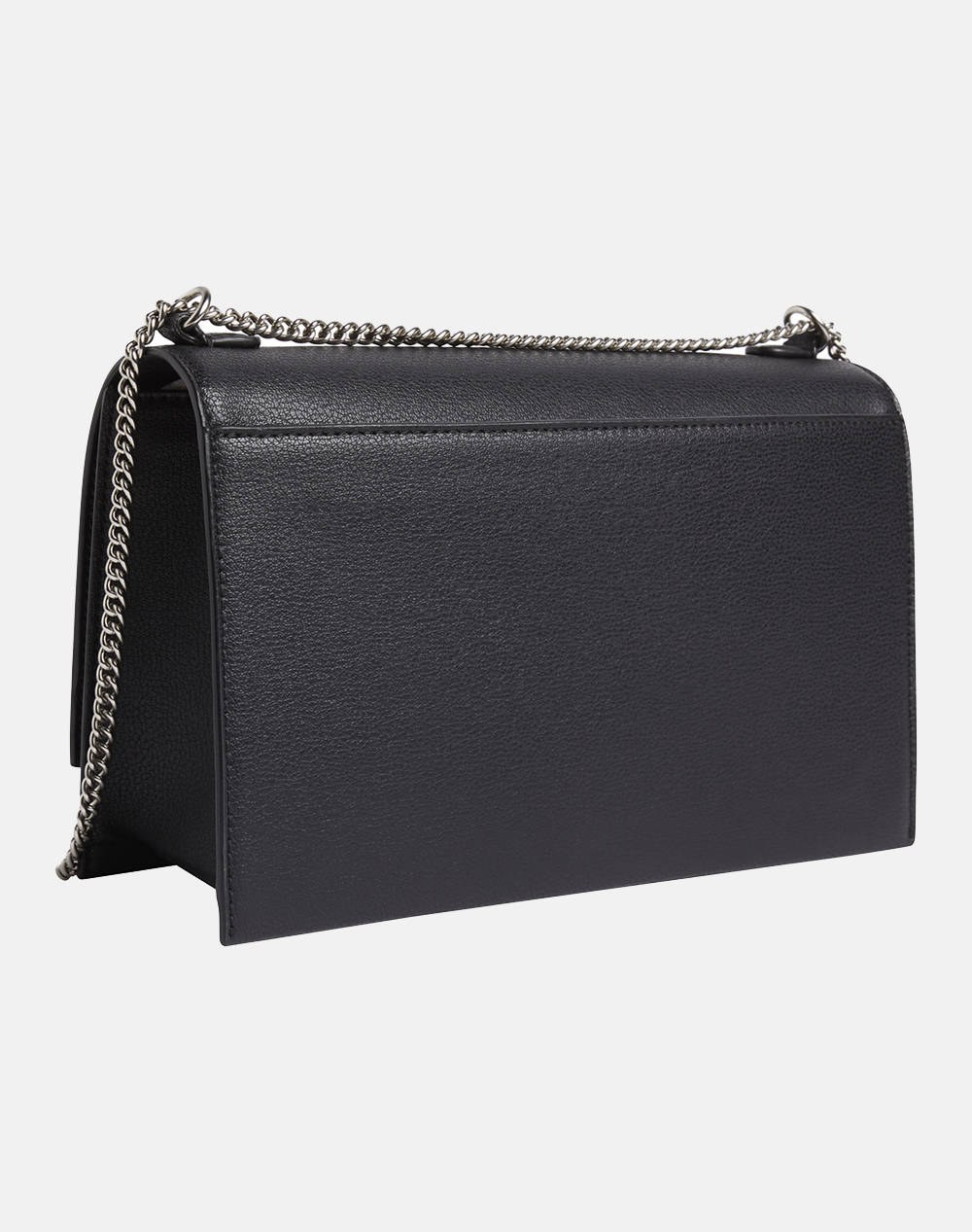 CALVIN KLEIN FORGED LOCK FLAP BAG (Διαστάσεις: 17 x 27 x 9εκ.) K60K612709-BEH Black φωτογραφία