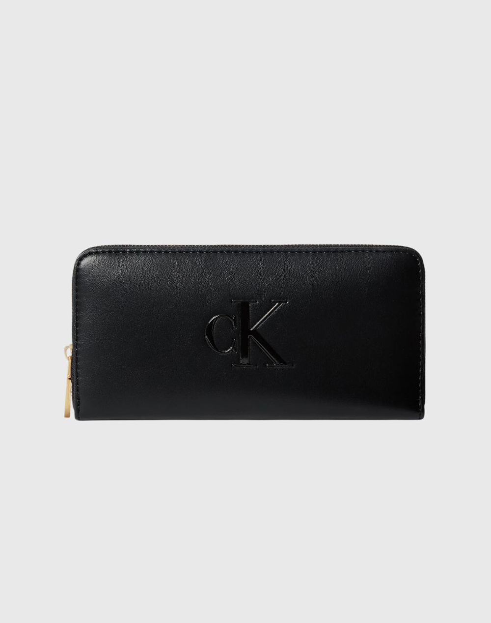 CALVIN KLEIN JEANS RAISED CK LONG ZIP AROUND LV04F1077G-UB1 Black
