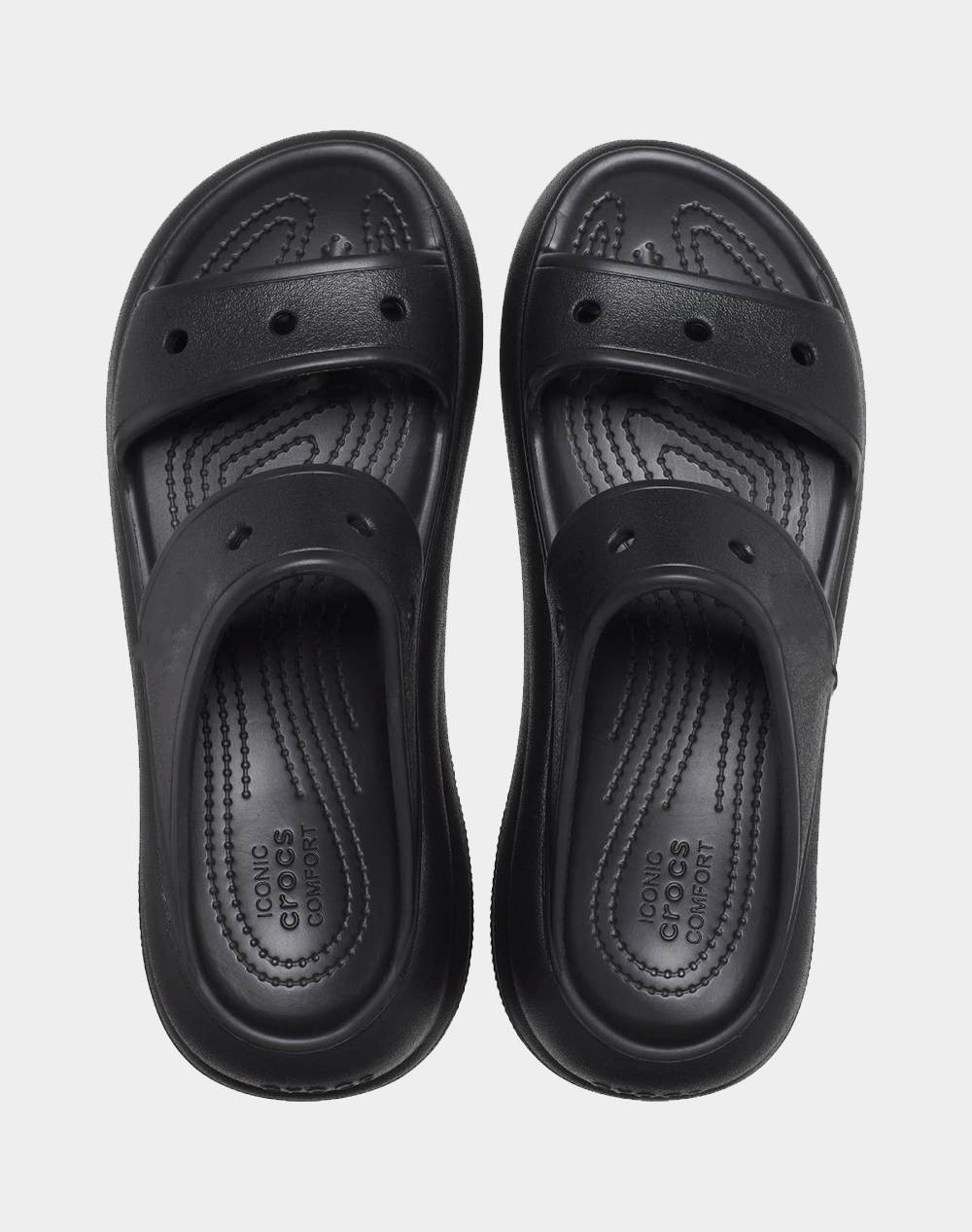 CROCS Crush Sandal 207670-001 Black φωτογραφία