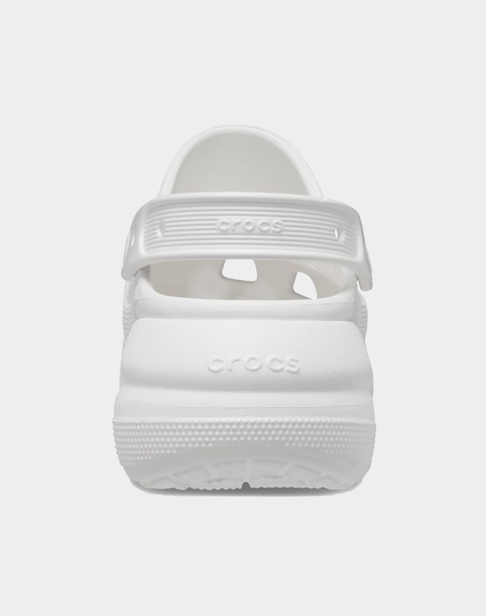 Crocs Crush Clog 207521-100 White Γυναικεία παπούτσια Σαγιοναρες Politikos Shop Πολιτικός