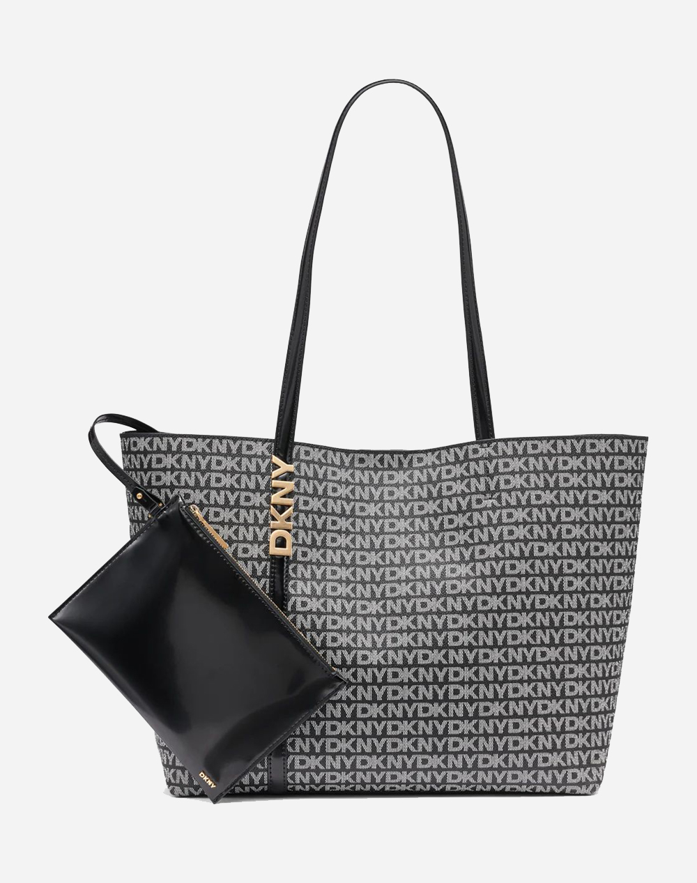 DKNY R52A5G54 AVRIL TOTE HANDBAG DKNY R52A5G54-XLB JetBlack