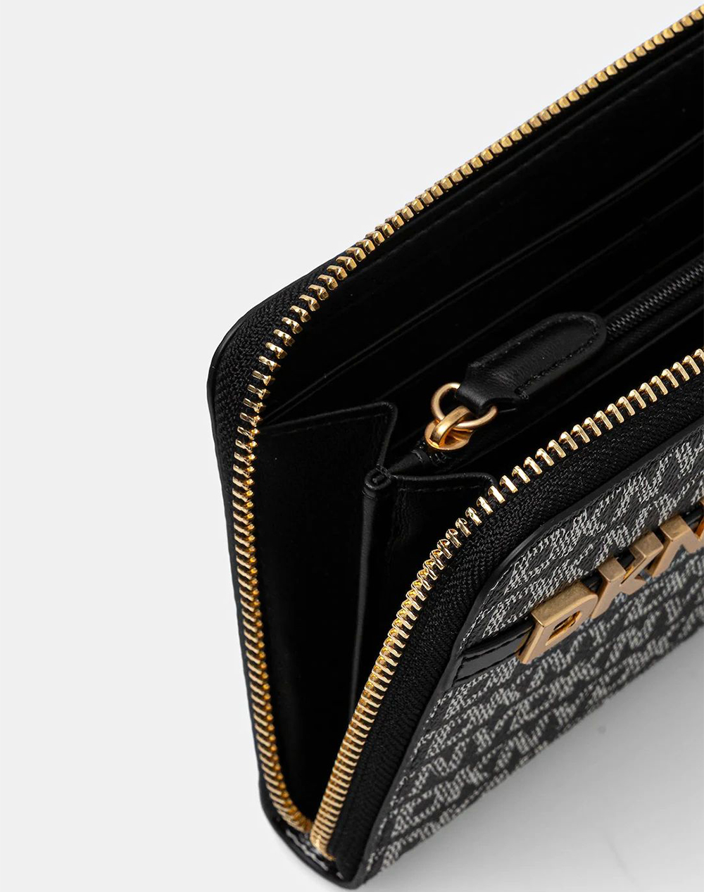 Dkny R5215M28 Avril Πορτοφολι R5215M28-Xlb Black Γυναικεία αξεσουάρ Πορτοφολια Politikos Shop Πολιτικός