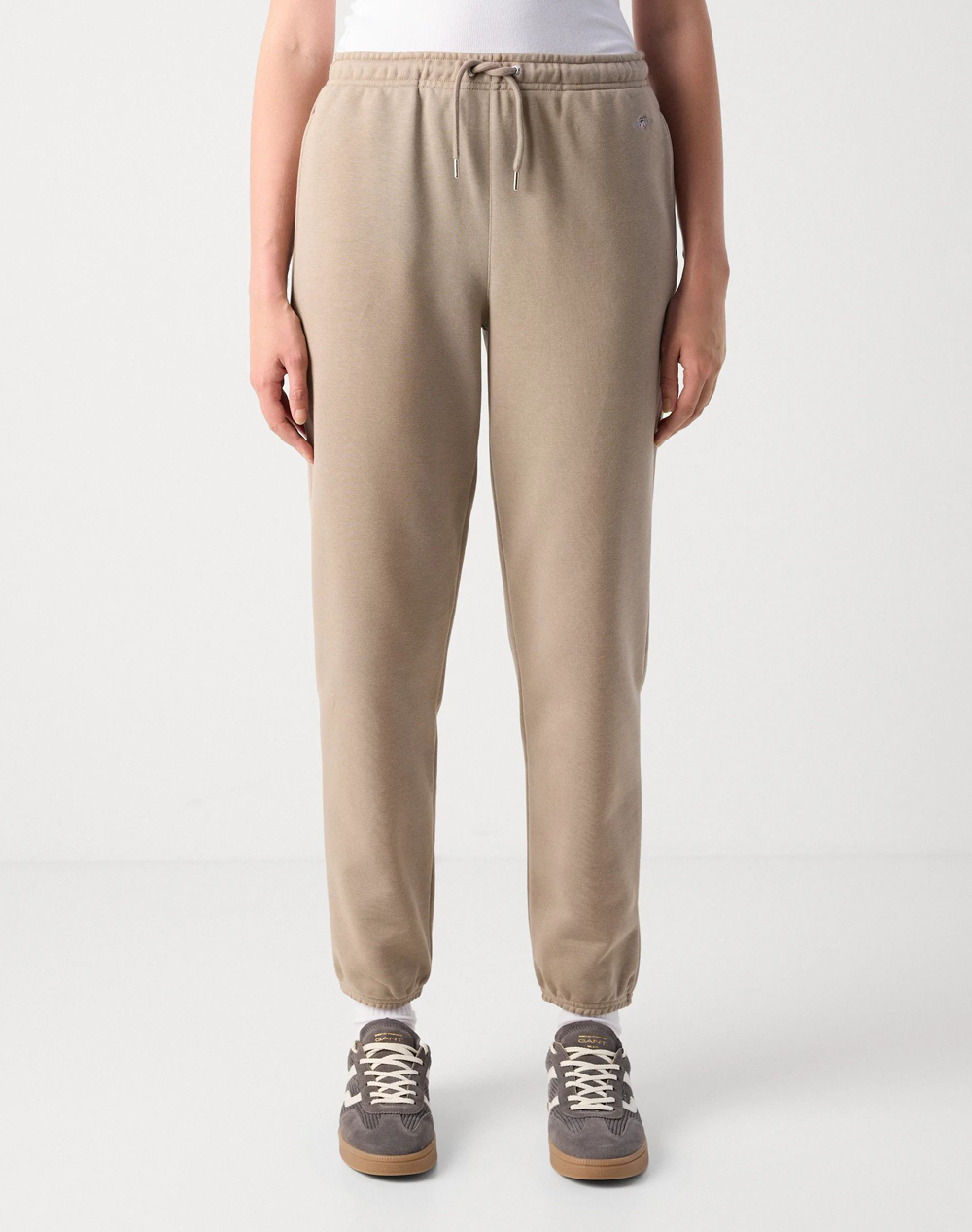 GANT ΠΑΝΤΕΛΟΝΙ ΦΟΥΤΕΡ REG SHIELD SWEATPANTS 3GW4200500-259 Biege