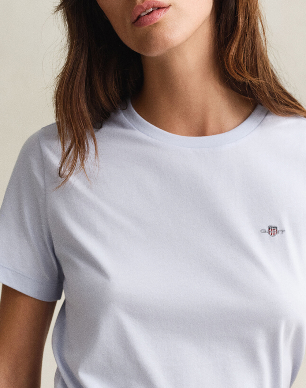 Gant Μπλούζα Κμ Reg Shield Ss T-Shirt 3Gw4200200-455 Earthblue Γυναικεία ρούχα μπλούζες Τ-Shirt Politikos Shop Πολιτικός