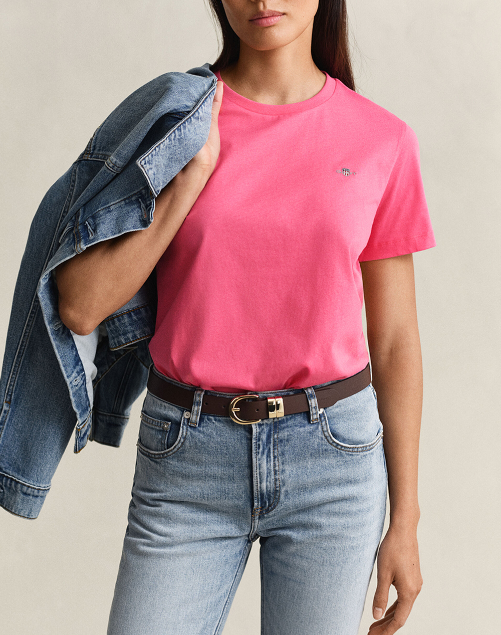 GANT ΜΠΛΟΥΖΑ ΚΜ REG SHIELD SS T-SHIRT REG SHIELD SS T-SHIRT 3GW4200200-661 Fuchsia