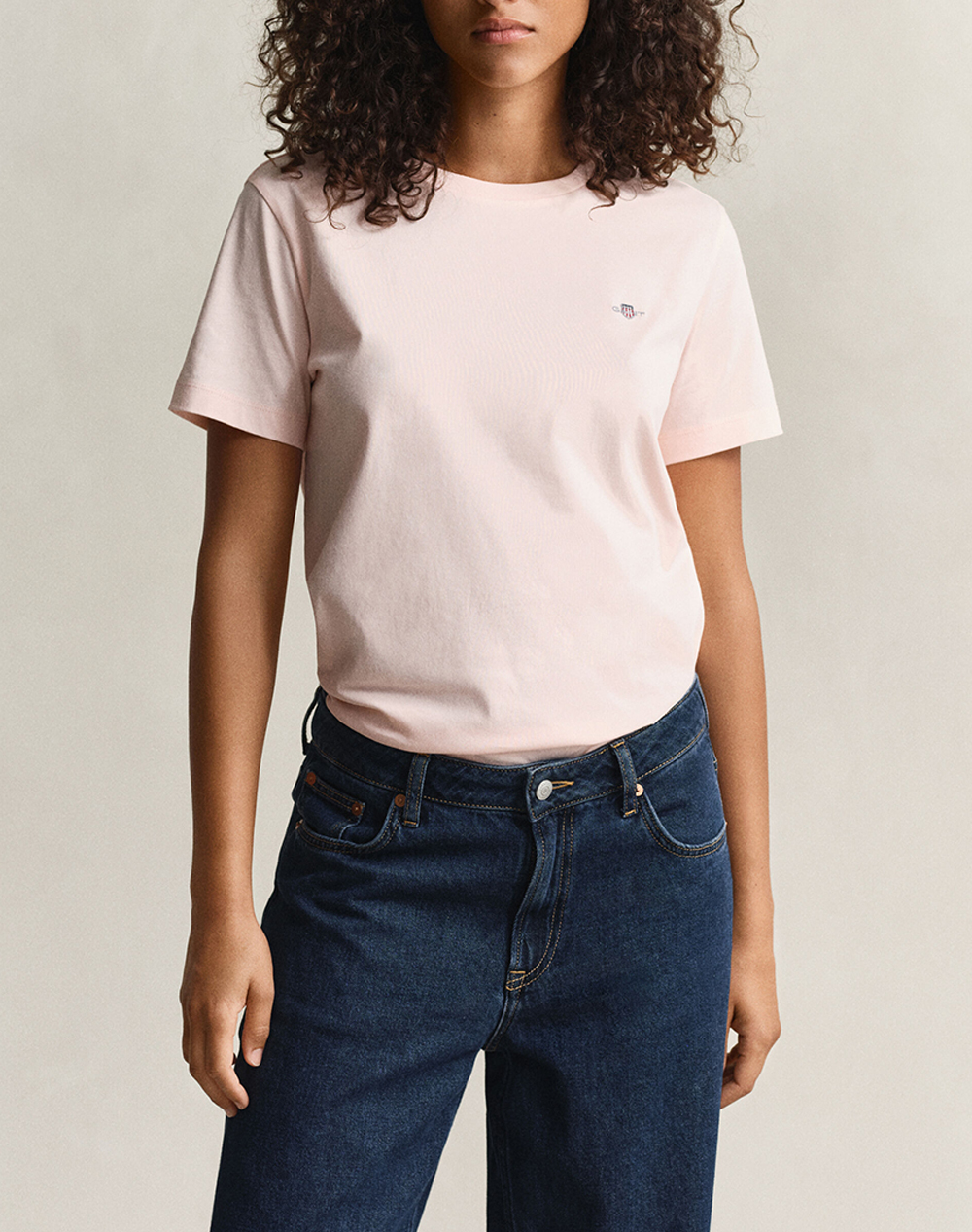 GANT ΜΠΛΟΥΖΑ ΚΜ REG SHIELD SS T-SHIRT REG SHIELD SS T-SHIRT 3GW4200200-647 LightCoral