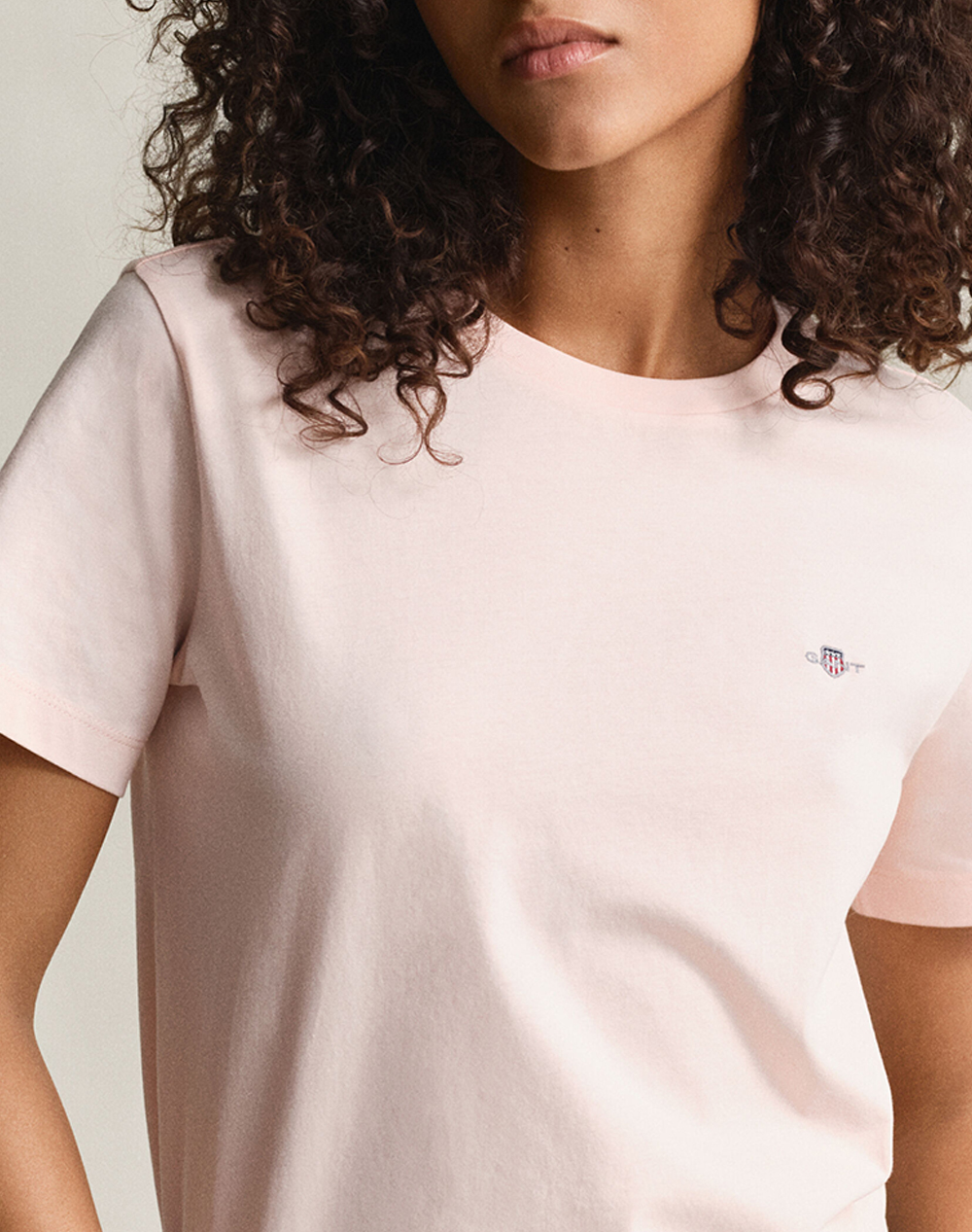 Gant Μπλούζα Κμ Reg Shield Ss T-Shirt 3Gw4200200-647 Lightcoral Γυναικεία ρούχα μπλούζες Τ-Shirt Politikos Shop Πολιτικός