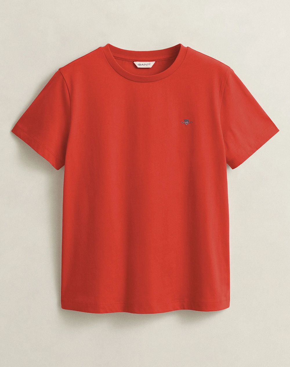 GANT ΜΠΛΟΥΖΑ ΚΜ REG SHIELD SS T-SHIRT REG SHIELD SS T-SHIRT 3GW4200200-679 Red