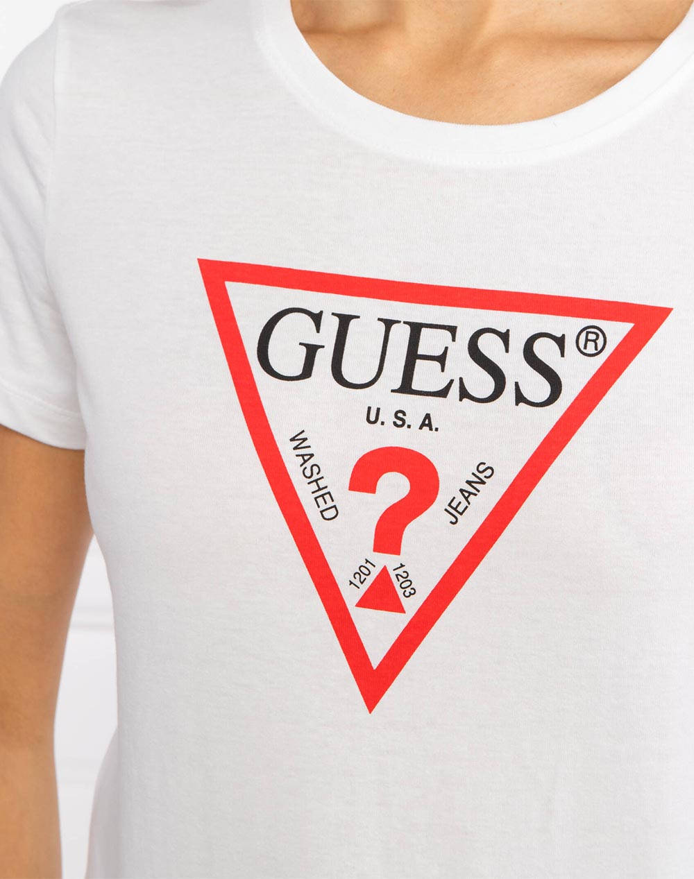 GUESS SS CN ORIGINAL TEE ΜΠΛΟΥΖΑ ΓΥΝΑΙΚΕΙΟ W1YI1BI3Z14-G011 White φωτογραφία